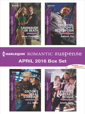 cover image of Harlequin Romantic Suspense April 2016 Box Set